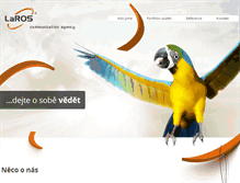 Tablet Screenshot of laros.cz